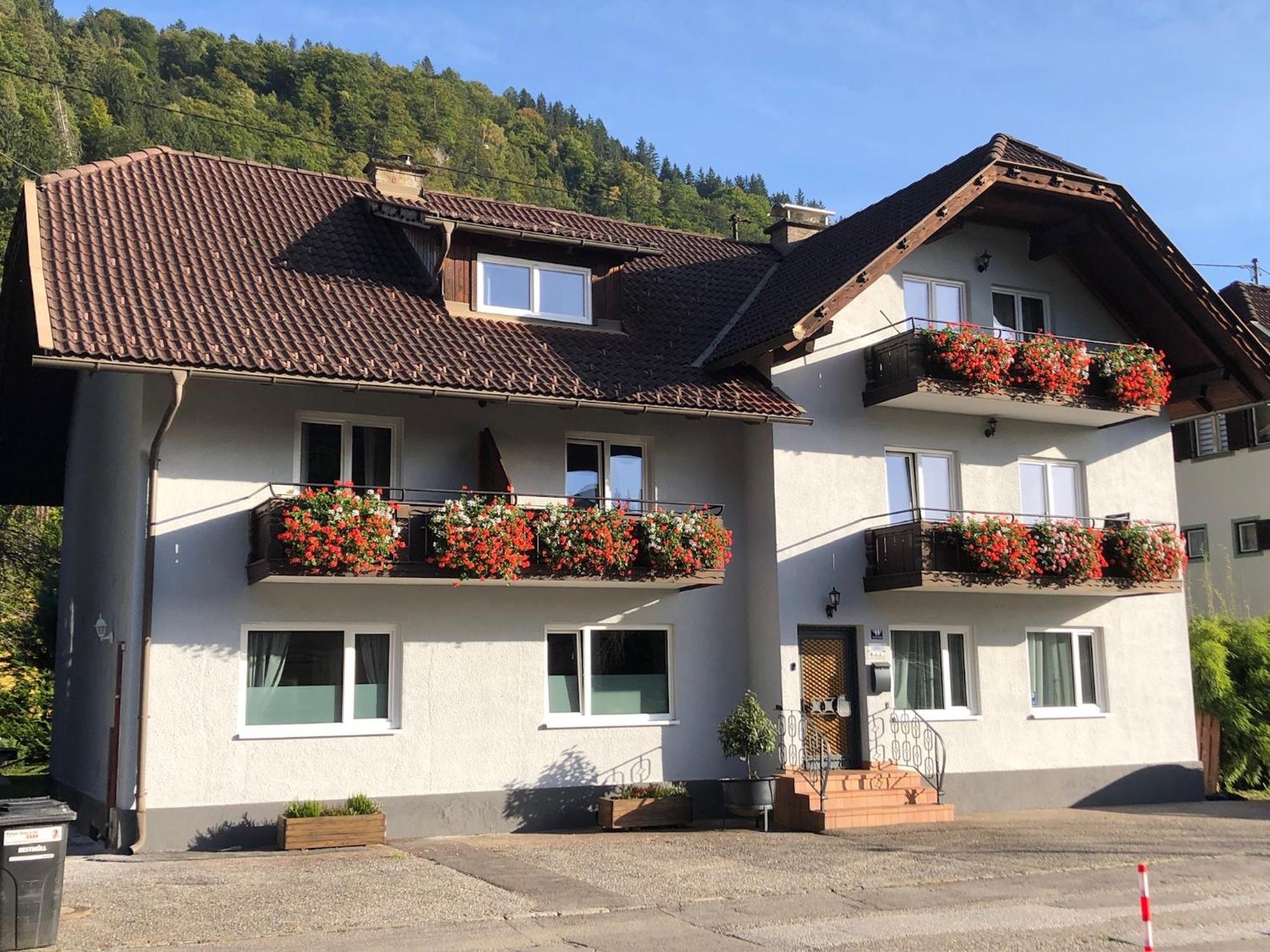 Appartement Brettljause Ferienhaus Fuenf Sinne 도브리아흐 외부 사진