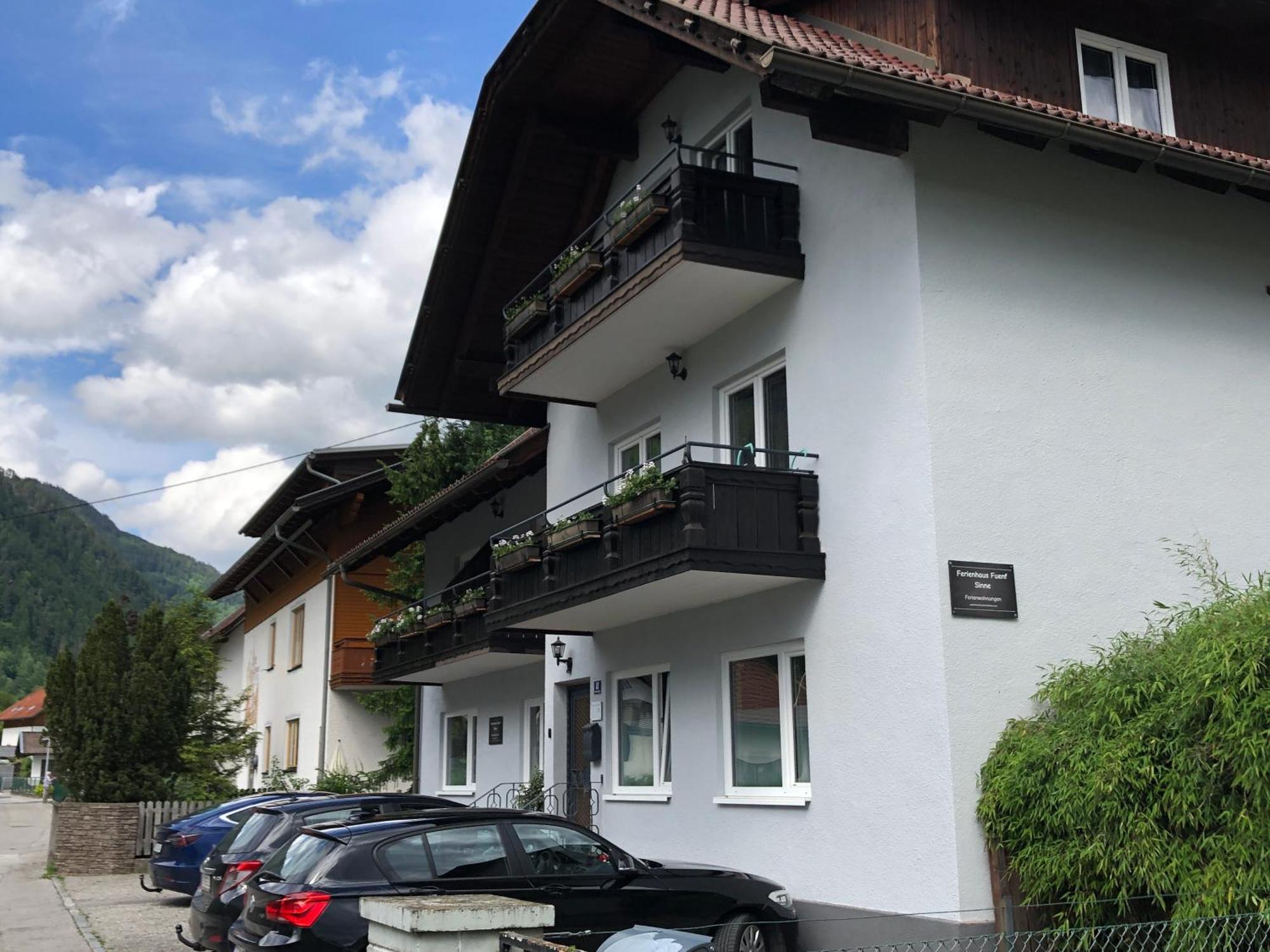 Appartement Brettljause Ferienhaus Fuenf Sinne 도브리아흐 외부 사진